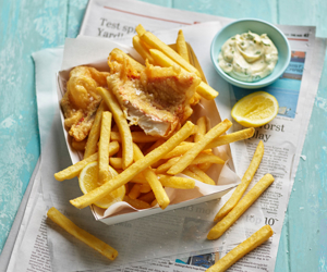Dish made using McCain SureCrisp™ 10mm Fries