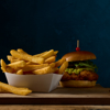 Dish made using McCain SureCrisp™ 13mm Fries