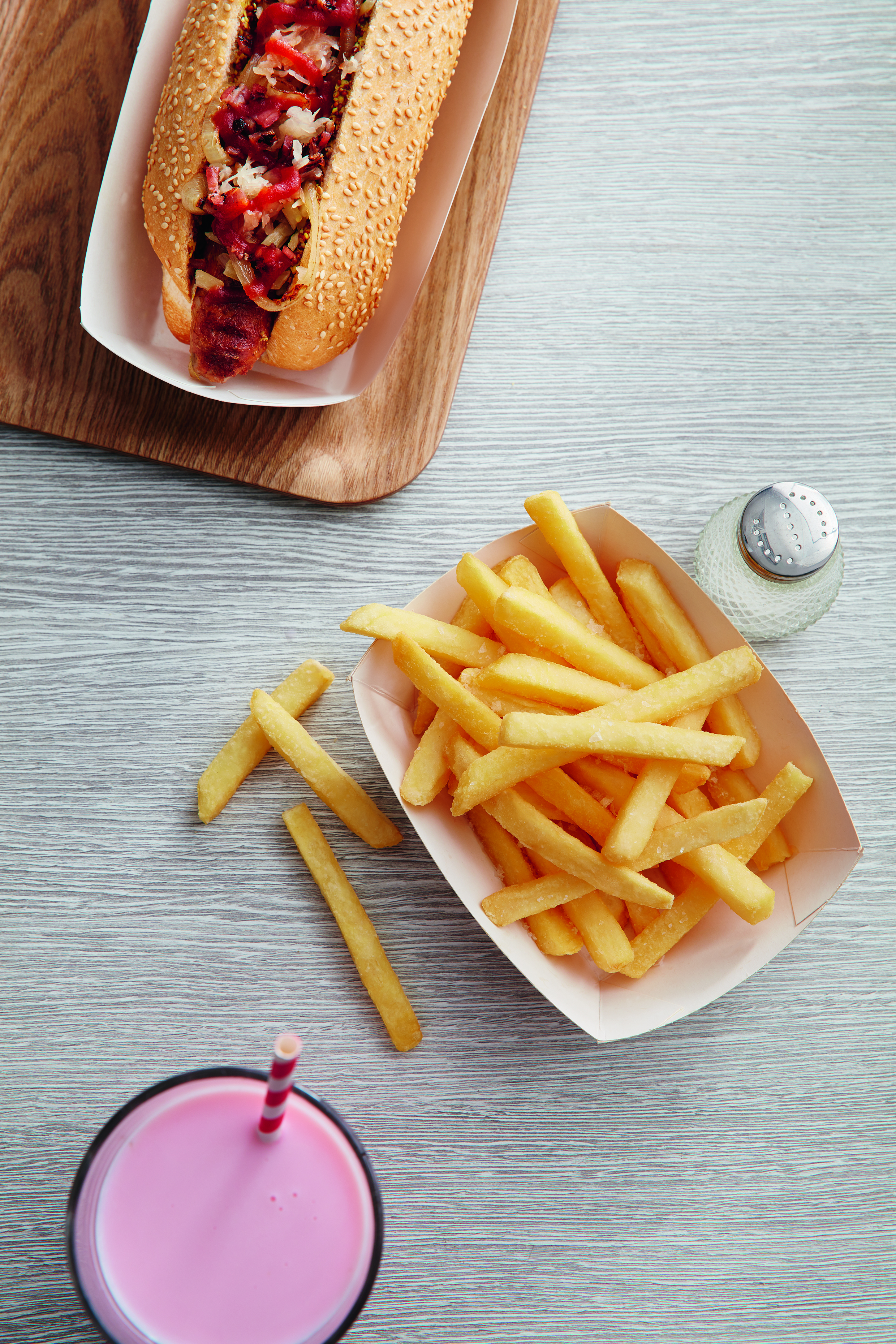 Dish made using McCain Stay Crisp French Fries 10mm
