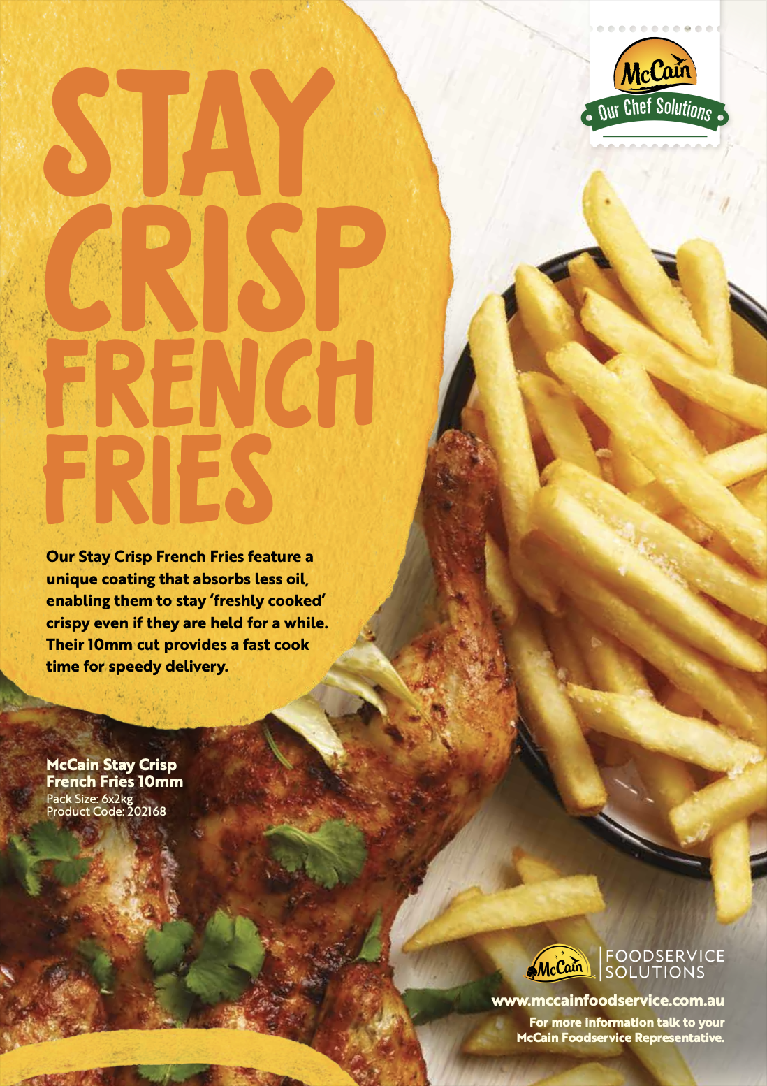 McCain Stay Crisp Fries