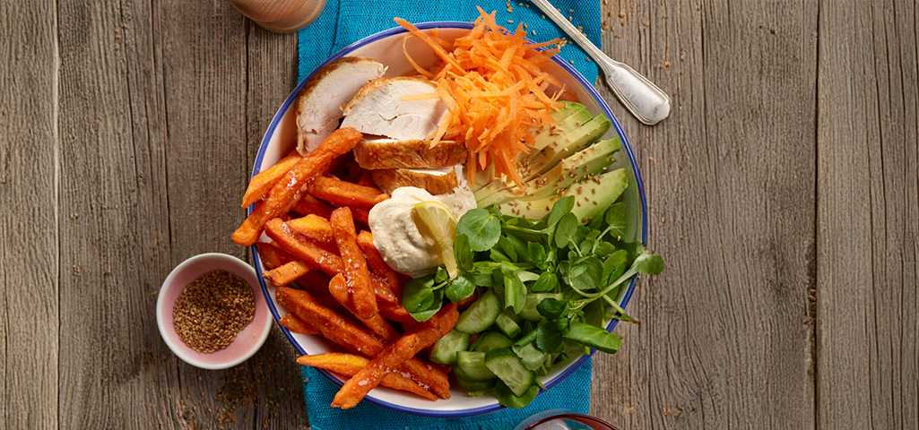 Sweet Potato Buddha Bowl