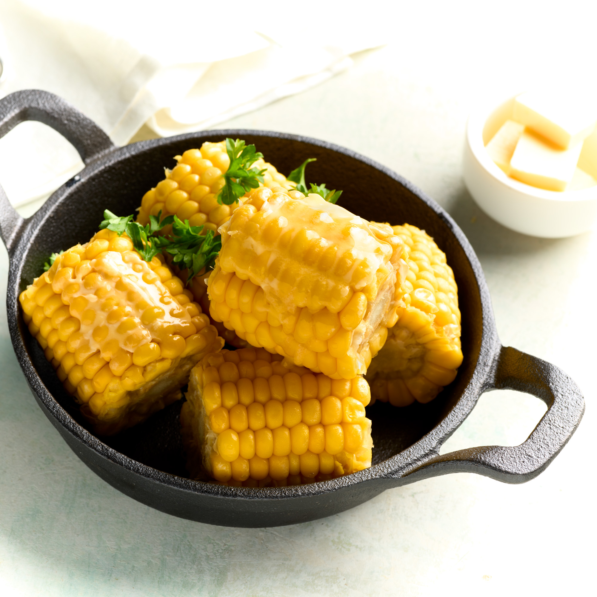 Dish made using McCain Sweet Corn Cobs