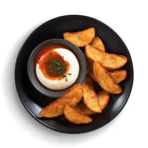 Dish made using McCain Seasoned Wedges