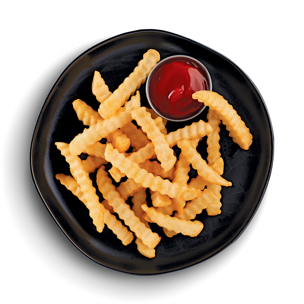 Dish made using McCain Crinkle Cut Fries 13mm